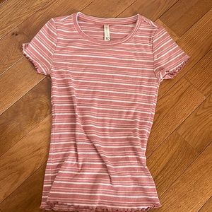 Pink striped Shirt